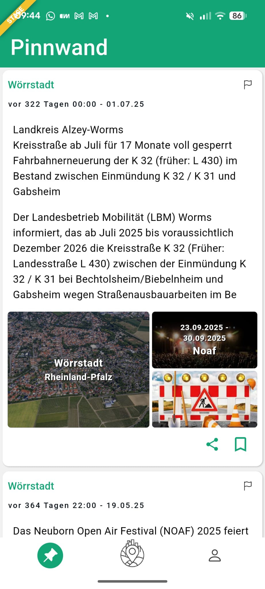 Pinnwand